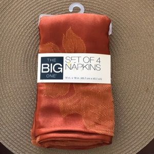 Set of 4 napkins-The Big One